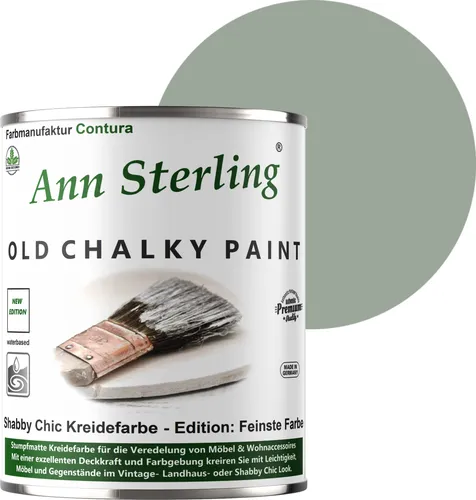 Ann Sterling Kreidefarbe Shabby Chic 750ml - Smoked Green