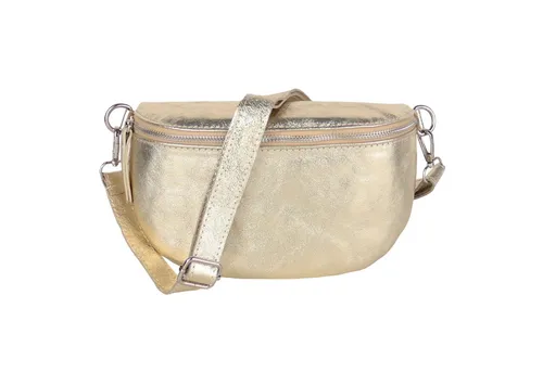 MIRROSI® Bauchtasche Damen in gold von MIRROSI