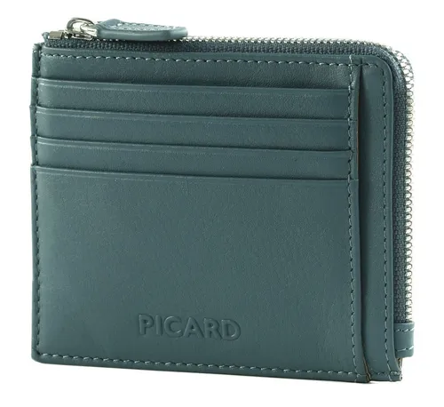 Picard Kartenetui Card Holder, aus echtem Rindsleder mit RFID-Blocker Schutz