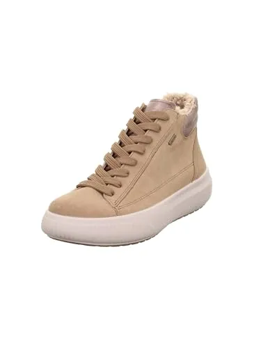 Legero Sneaker Veloursleder Damen Gr. 38 - Bequemer Mid-Cut Sneaker aus Veloursleder mit warmem Futter und herausnehmbarer Innensohle für individuelle Anpassungen – perfekt für Alltag und Freizeit.