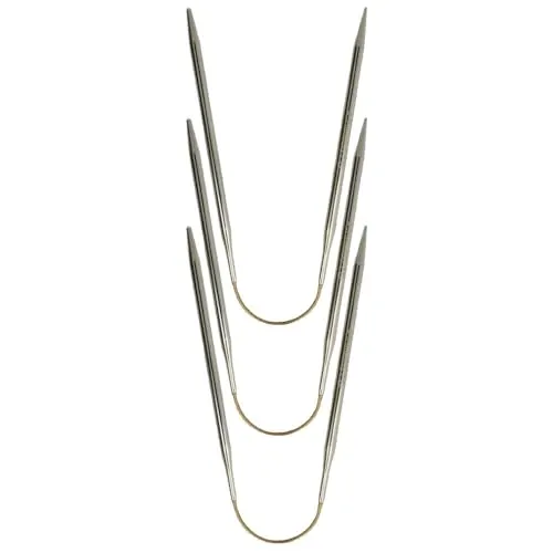 Addi GS161202645 Strumpfstricknadeln CraSyTrio Long, Stahl, 26 cm / 4,5mm - Stricknadeln aus hochwertigem Stahl, ideal für kreative Projekte mit flexibler Gestaltung und optimalen Handhabung.