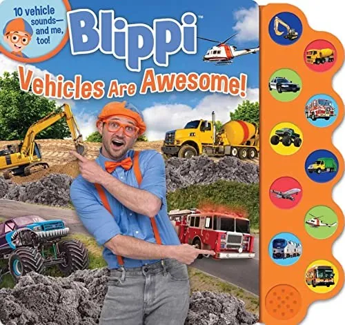 Thea Feldman Blippi: Vehicles Are Awesome! (Kartonbuch) (US IMPORT)