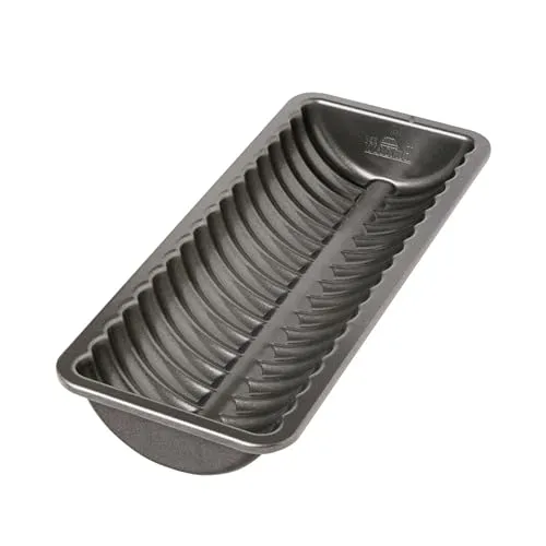 Birkmann, Easy Baking Rehrückenform, Grau, 30 cm, Karbonstahl, Antihaftbeschichtung, 881129