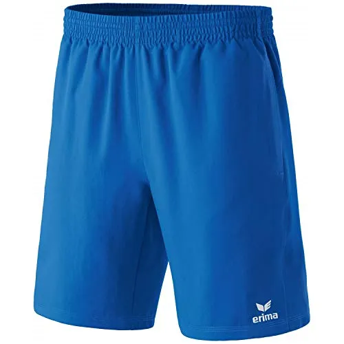 Erima Herren Club 1900 Short 109331 - New Royal, 7 - Herren-Shorts aus superleichtem Microfaser-Material für ein kühles, trockenes Tragegefühl. Elastischer Bund mit Kordelzug für optimale Passform und praktische Innenhose für hohen Tragekomfort.