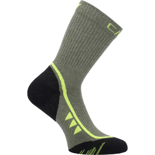 CMP Herren Trekking Mid Supersoft Socken (Größe 46 , gruen) in grün von CMP