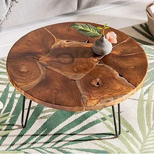 Couchtische aus Teakholz von Invicta Interior