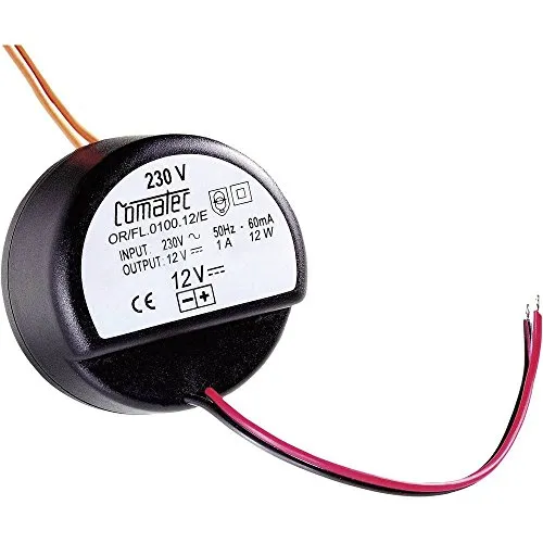 Comatec OR/FL/0150.12/E Netzteil 12V DC 1.50A - Sonstige - Leistungsstarkes AC/DC Netzteil mit 18W, überlast- und kurzschlusssicher, ideal für Kleingeräte im Haushalt.