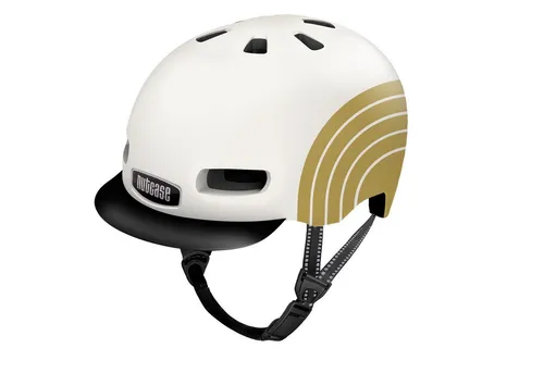 Nutcase Fahrradhelm Street MIPS - Fahrradhelm mit MIPS-Technologie für zusätzlichen Schutz, reflektierendem Drehradverstellsystem und 11 Lüftungsschlitzen für optimale Belüftung und Komfort.