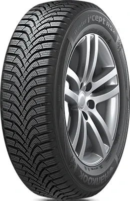 Hankook Winter i*cept RS2 (W452) 195/60 R16 89H Winterreifen - Winterreifen für PKW mit exzellenter Nasshaftung (Klasse C) und geringem Rollgeräusch (71dB). Ideal für sichere Fahrten bei winterlichen Bedingungen.