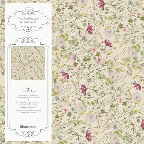 Geschenkpapier Weiß von tatmotive