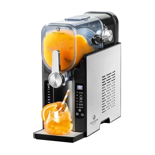 Slush Eis Maschine mit Kompressor, 1,6 Liter, 6 Programme