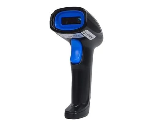 Barcode Scanner 1D Code, Wireless & USB, professioneller Handscanner kabellos & Barcodescanner USB zum Barcode Scannen, schneller Barcode-Scanner und Strichcode Laser, HDWR HD11