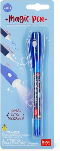 Legami Gelstift unsichtbare Tinte Space - Magic Pen - Sonstige Schreibgeräte, kreativer Gelstift mit unsichtbarer Tinte für geheime Botschaften und spannende Abenteuer.