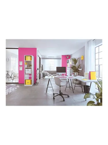 Leitz Ringbinder WOW Laminated A4+ 4DR/25mm Yellow 42420016