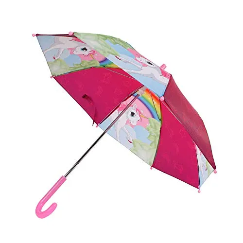 Unicorn regenschirm Einhorn Mädchen 70 x 60 cm rosa rosa junior polyester