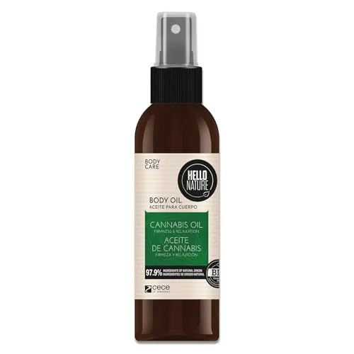 P-Beauty Naturkosmetik Hautöl Körperöl mit Bio Hanfsamenöl & Omega-Fettsäuren für geschmeidige, straffende Haut - Feuchtigkeitspflege - für trockene Haut - veganes Body Öl - Körperpflege (1x130ml)