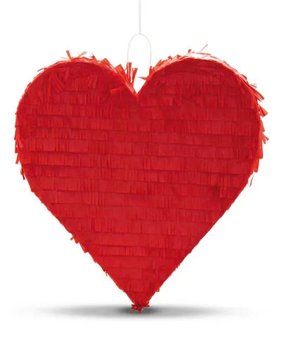 Party Factory Pinata Pinata Herz Rot Kinder Geburtstag Schlag-Pinata Liebe, stabil