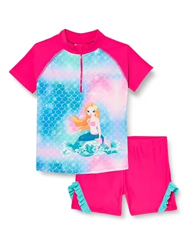 Playshoes Badeanzug UV-Schutz Bade-Set Meerjungfrau von PLAYSHOES
