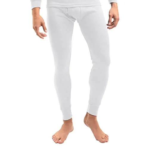 MT Herren Ski- und Thermounterhose Winter Unterhose - Weiß 3XL