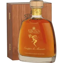 Sibona Grappa di Moscato Invecchiata Millesimata von Sibona