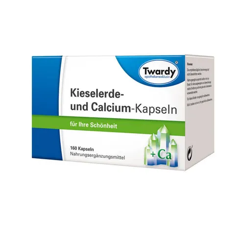 Kieselerde und Calcium Kapseln Inhalt: 81.4 g