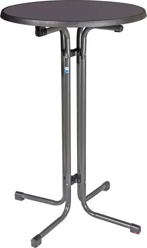 MFG Stehtisch 110x80cm rund anthrazit - Tische & Stehtische – Moderner Stehtisch in anthrazit, ideal für Events und gesellige Zusammenkünfte.