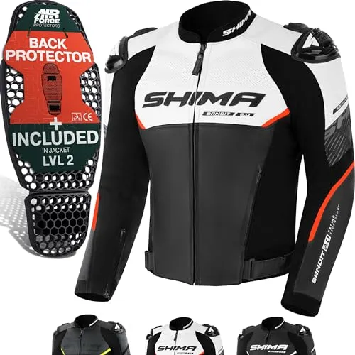 Motorradbekleidung Rot von Shima