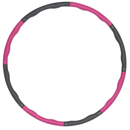 Hula Hoop Gymnastik Reifen Fitness Reifen Bauchtrainer Einstellbar 8-teilig