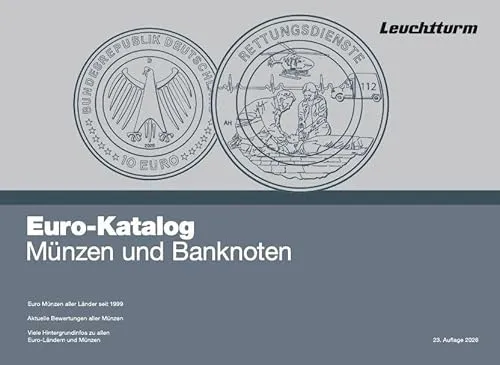 Euro-Katalog 2026: Münzen - Banknoten