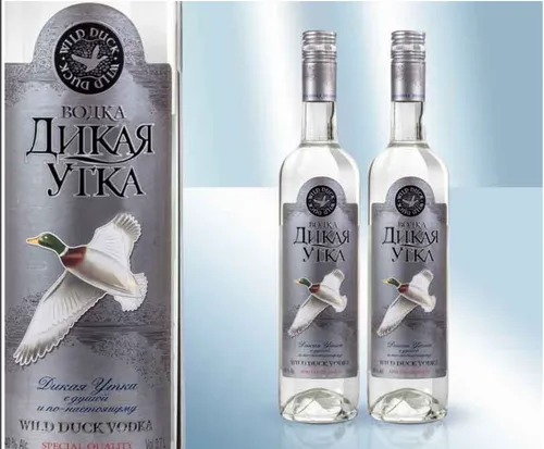 Vodka Wilde Ente 40%, 700ml Водка Дикая утка