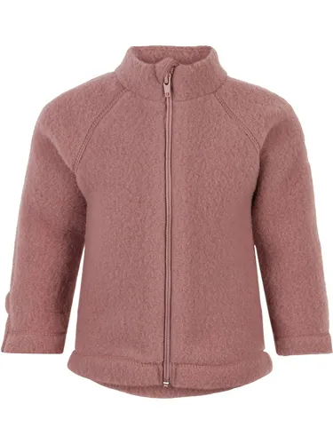 mikk-line Wolljacke in Altrosa, Größe 68, Rosa, Baby