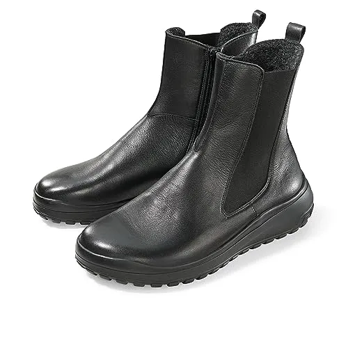 BÄR Mabel Stiefelette 100% Zehenfreiheit - Wanderschuhe mit 100% Zehenfreiheit für optimalen Komfort und natürliche Fußanpassung. Robuste, stilvolle Stiefelette aus weichem Leder mit LightHike Sohle für perfekten Grip und Kälteschutz.