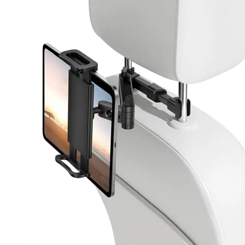 Callstel Kopfstützenhalterung: Universal-Kfz-Kopfstützhalterung für Tablets bis 12
