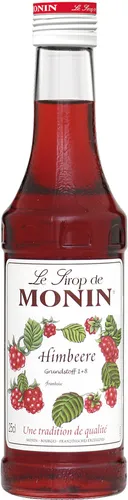 Monin Profi Sirup mit dem Geschmack von leicht saurer Himbeere 250ml