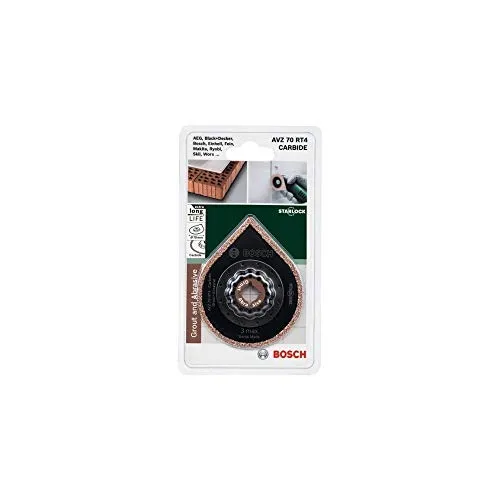 Bosch Home and Garden 3 max für Multifunktionswerkzeuge Starlock (AVZ 70 RT4)