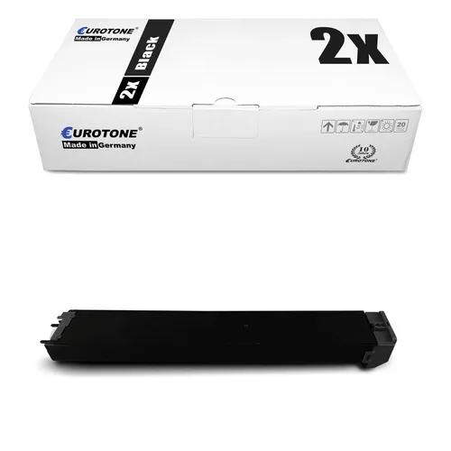 2x Toner f�r Sharp MX 2010 2310 2614 3111 3114 U f?N, MX-23 GTBA MX23GTBA BLACK