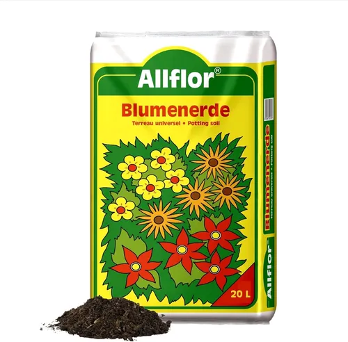 Allflor Blumenerde 20L (aufgedüngt und aufgekalkt) Universalerde
