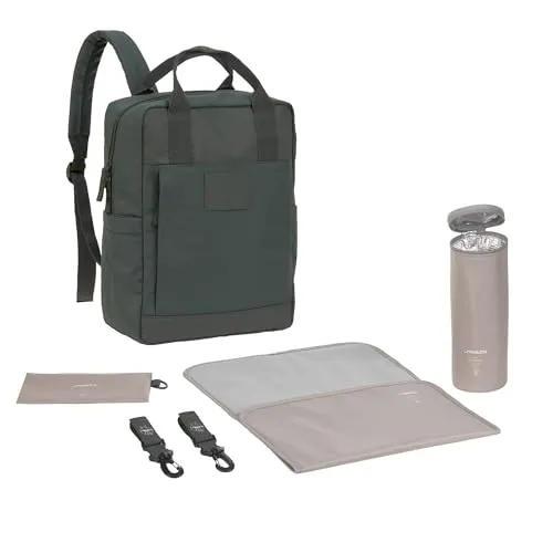 LÄSSIG Vividal Backpack in grün von LÄSSIG