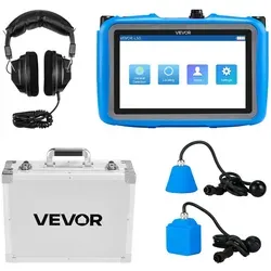 VEVOR Rohr-Wasserleckdetektor mit Touchscreen