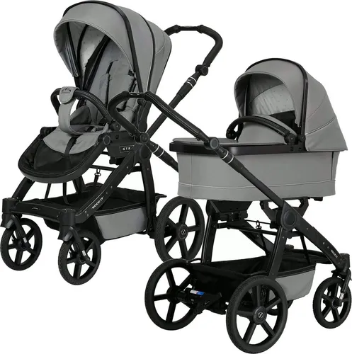 Hartan Kombikinderwagen Rock It Outdoor Set inkl. Babywanne Premium Graphit - Vielseitiger Kombikinderwagen mit Babywanne für höchsten Komfort. Robuste Bauweise und sportliches Design ideal für Stadt und Natur. Ergonomisch, flexibel und nachhaltig – der perfekte Begleiter für aktive Familien.