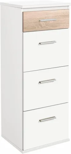 Wimex Hochkommode Joker, Schminkschrank mit 4 Schubladen in weiß von Wimex