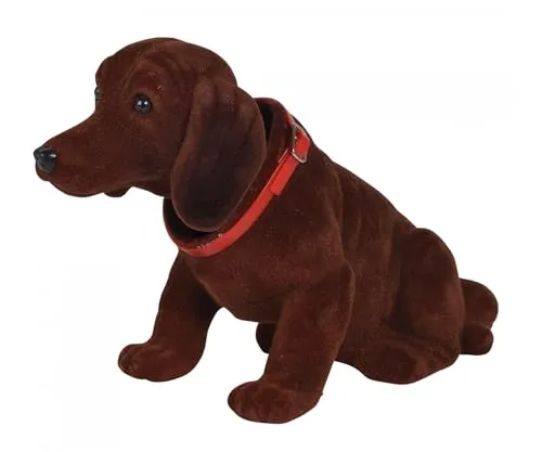Wackel Dackel Wackelkopf Waldi- Hund Deko Kult