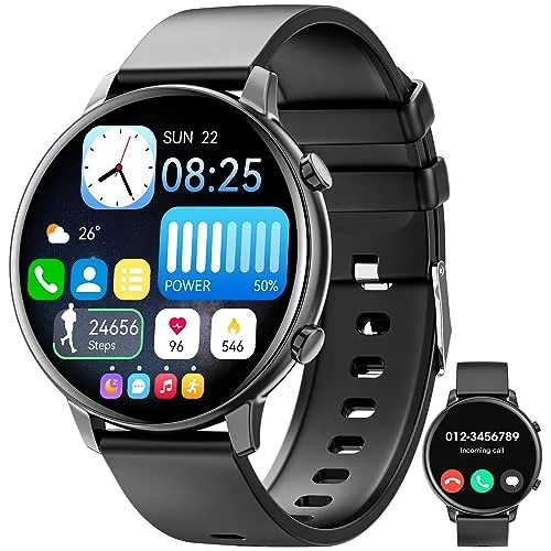 Hwagol Smartwatch Damen Herren, 1.39
