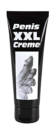 Penis-XXL Massage-Creme - intensive Penis-Massagecreme für Männer, zur Pflege vor und nach dem Sex, wasserlöslich und abwaschbar, vegan, 80 ml