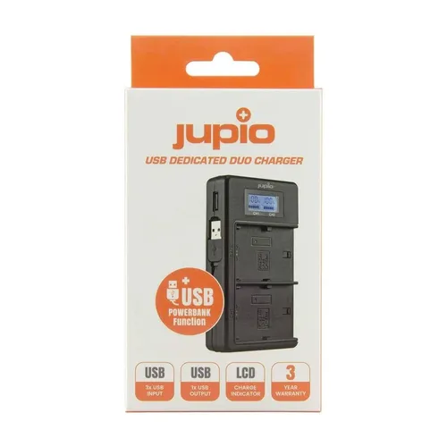 Jupio Ladegerät Doppel für Nikon EN-EL15 (A) USB