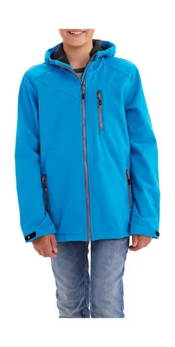 Killtec Trekkingjacke Softshelljacke blau 164 EU - Funktionsjacke aus 100% Polyester, wind- und wasserabweisend, ideal für Outdoor-Aktivitäten und Freizeit.