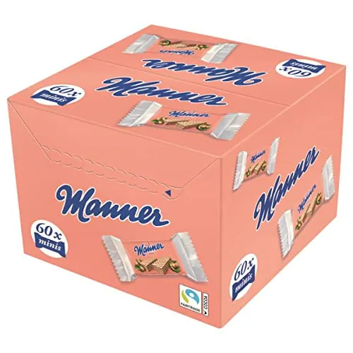 Manner Original Neapolitaner Mini Knusperwaffeln 60er