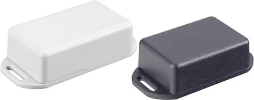 Hammond Electronics 1551RFLBK Euro-Gehäuse 50 x 50 x 20 ABS Schwarz 1St.