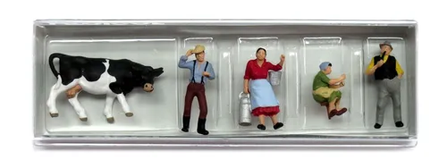 Preiser 10044 Auf dem Bauernhof Spur H0 1:87