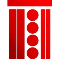 Aufkleber Dimension Holografie Leucht-Reflektoren'' 21 cm x 14 cm Rot